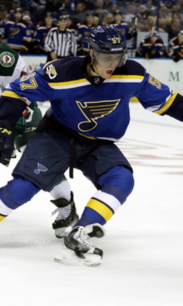 Yakupov provides offensive spark as Blues beat Wild 3-2